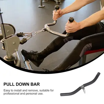 1 Комплект Издърпайте надолу Бар Назад Мускул Exerciser Muscle Pull Rod Фитнес оборудване Сила на ръцете Упражнения Фитнес Фитнес аксесоари