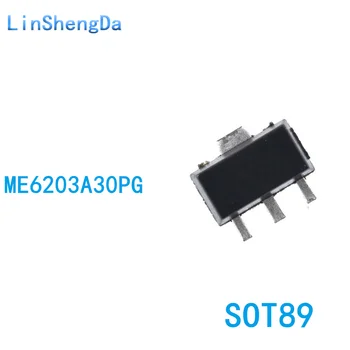10PCS ME6203A30PG LDO линеен регулатор 3V кръпка SOT89 6203A-3.0