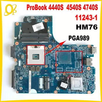 11243-1 Дънна платка за HP ProBook 4440S 4540S 4740S 4441S лаптоп дънна платка 683495-001 683495-501 683495-601 SLJ8E HM76 тестван