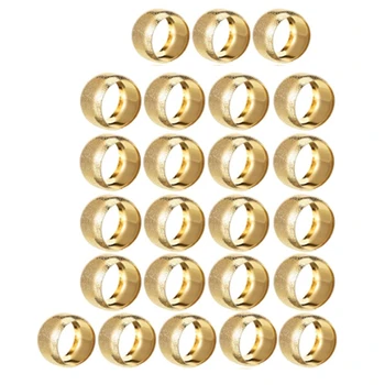 24Pcs златни салфетки пръстени салфетки държачи за плат салфетки метални сватбени салфетки притежателя за бельо плат маса салфетки трайни
