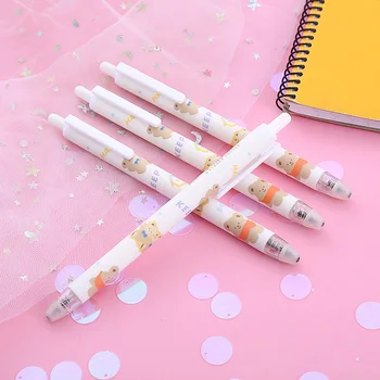 4бр сладък мечок безкраен молив японски Kawaii канцеларски материали за писане рисуване Автоматични вечни молив подаръци за деца