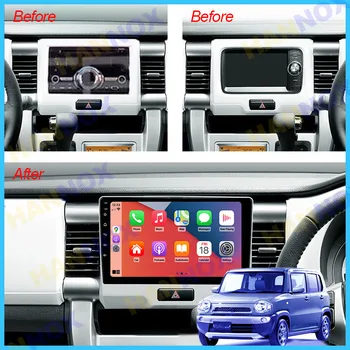 9inch Android Auto Radio за Suzuki Hustler 2014 - 2023 Автомобилен мултимедиен видео плейър GPS RDS FM AM CARPLAY Headuint с рамка