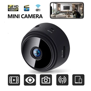 A9 Мини камера 1080p HD WiFi камера Дистанционно безжично гласово записващо устройство Видео видеокамера Нощно виждане Камери за наблюдение на дома