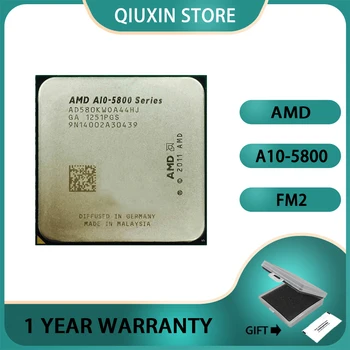 AMD A10-Series A10-5800 A10-5800K A10 5800 CPU четириядрен цокъл FM2 A10 5800K процесор AD580KWOA44HJ