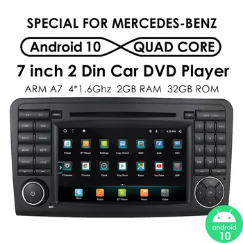 Android Car Radio Multimedia GPS за Mercedes Benz ML GL W164 X164 ML350 ML500 GL320 ML280 GL350 GL450 Auto Car стерео аудио RDS