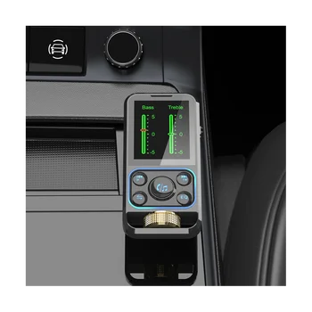 BC83 Dual бързо зареждане кола Bluetooth MP3 плейър FM предавател EQ регулатор аксесоари за кола