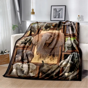 Blanket Animal Soft Blanket Dust Cover Blankets Home Decotation Dog Sofa Unicorn Blanket Throw Blanket Bedding Living Room
