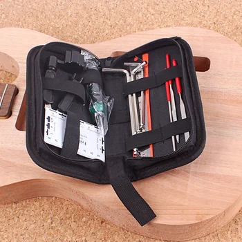 Complete Guitar Repairing Maintenance Tool Kit Комплект за настройка на китара Инструменти за ремонт