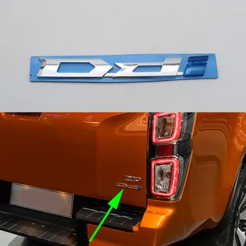 Ddi емблема кола задния багажник номер писмо лого значка стикер стикер за DMAX D-MAX