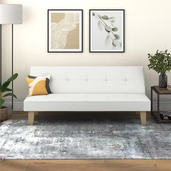 Desert Fields Aria Futon Разтегателен диван, Бяла мебел диван мебели хол комплекти диван