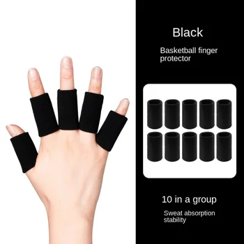  Finger Guard за баскетбол Finger Joint Guard Спортна каишка Hand Guard Защитно Finger Guard Общо предназначение за тренировка с топка