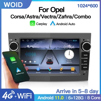 GPS плейър за Opel Vauxhall Astra Antara Meriva Vivaro Combo Signum Vectra Corsa 2003-2006 Carplay Multimedia Android Car Radio