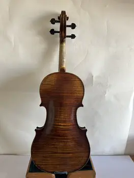 Master 4/4 Цигулка Stradi модел 1PC фламбиран кленов гръб смърч топ ръка изработка K3130