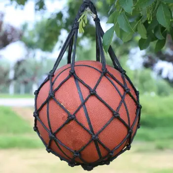 Mesh спортна чанта Издръжлива мулти-спортна екипировка чанта Баскетбол волейбол футбол износоустойчив силен носещ съхранение