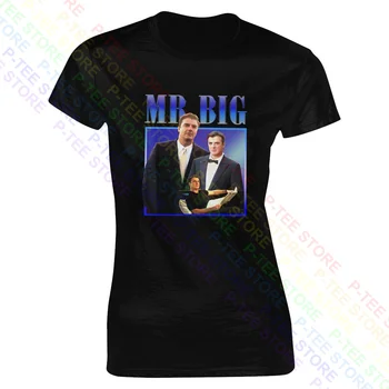 Mr Big From Sex And The City Дамска тениска Дамска риза Сладък печат Реколта Удобна женска тениска