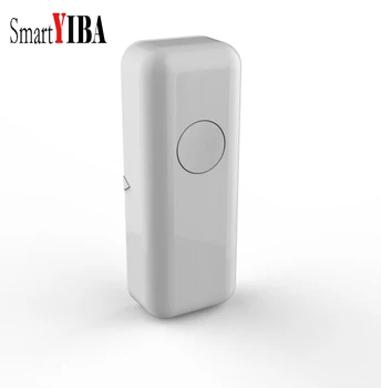 SmartYIBA Безжичен сензор за врати 433MHz Отворен детектор за прозорци на врати Откриване на отворена врата за домашна алармена система за сигурност