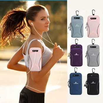 Sport Arm чанта на открито отразяващи бягане колоездене ръка лента мобилен телефон чанти обучение китката пакет водоустойчив малък пакет за съхранение