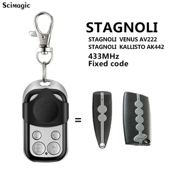 STAGNOLI Дубликатор за дистанционно управление на гаражна врата за Stagnoli Kalisto AK442, Stagnoli Venus AV222 433MHz фиксиран код