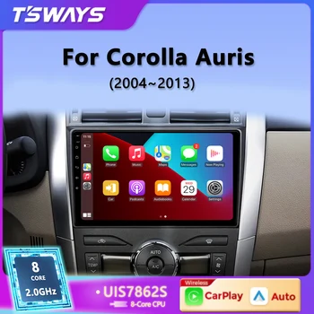 Tsways мултимедиен плейър за Toyota Corolla E140/150 Auris 2004-2013 Carplay Android Auto Radio Car Radio 4G Wifi GPS DSP 2din