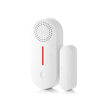 Tuya Wifi безжичен алармен детектор Безопасна аларма за крадци Работа с дистанционно управление за прозорец на домашната врата