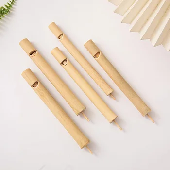 Бамбукът имитира зова на птича флейта Звукова свистяща флейта