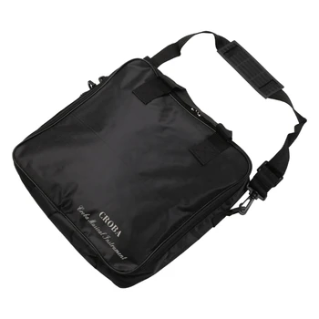 Барабанна чанта Сгъстяване на чанта за съхранение на барабани Практичен Оксфорд кърпа барабан чанта за носене Пътуване барабан чанта-перкусии аксесоари