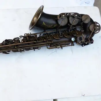 Висококачествен нискоценови професионален музикален инструмент ретро стил алт саксофон