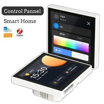  контрол Pannel капацитивен Touch 480 * 480 безжичен интелигентен домашен модул за Zigbee 3.0 с MIC високоговорител Интернет на нещата 3.95 инча