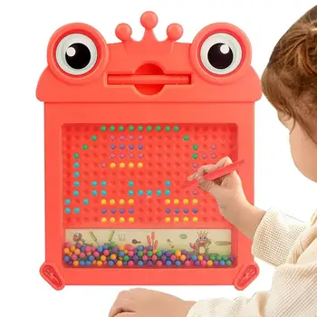 Магнитна дъска за рисуване Безопасна играчка за рисуване Сладка жаба Дъска за рисуване Образователна играчка Магнитни играчки за сортиране за подобряване на мисленето