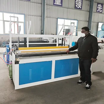 Машина за рязане на тоалетна хартия Производство на машини за пренавиване Автоматична машина за производство на тоалетна хартия Цени