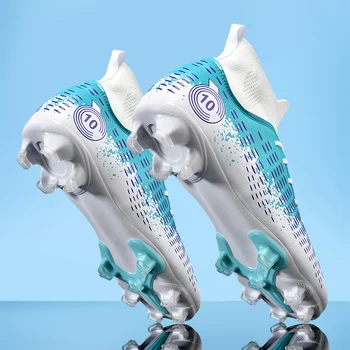 Мъжки футболни обувки Детски футболни обувки Жени Професионални футболни клинове Antiskid Chaussure Athletic TF / FG спортни футболни обувки