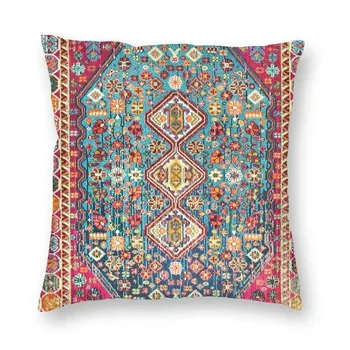 наследство марокански килим стил възглавница покрива диван декорация бохемски античен площад хвърлят възглавница покритие 40x40