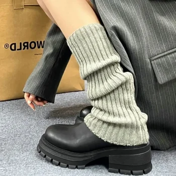 Нова японска Лолита сладко момиче крак топло плетени чорапи вълна топка трикотажни крак покритие косплей жени есен зима купчина купчина чорапи