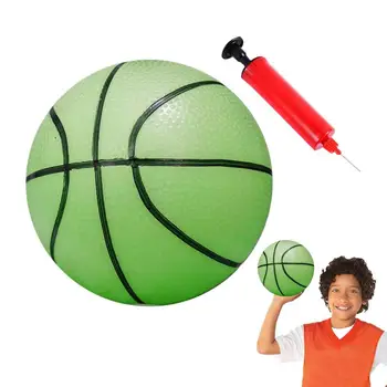 Осветени баскетболни светещи баскетболни многократни отразяващи светещи малки топки за подскачащи топки за игри на закрито и на открито