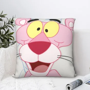 Отворена уста хвърлят калъфка за възглавница Pink-Panthers анимационен герой възглавница за дома диван стол декоративни прегръдка калъфка