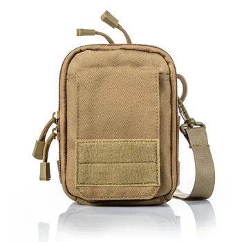  Открит тактически пакет талията, Vest аксесоар торбичка, 1000D чанта за рамо, колан мобилен телефон торбичка