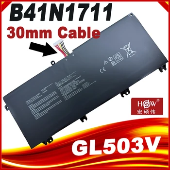 Подмяна на батерията за лаптоп B41N1711 за Asus GL503VD GL503VM GL703VD GL703VM FX503VM FX63VD батерия