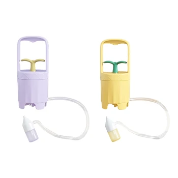 Преносим бебешки почистващ препарат за нос Удобен за потребителя инструмент за всмукване на течност за нос Anti Backflow