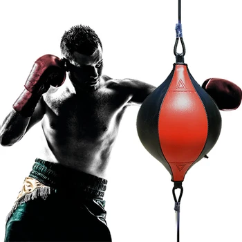 Пробиване топка PU круша боксова чанта рефлекс скорост топки Muay Thai Punch Boxe MMA Фитнес Спортно оборудване Обучение Възрастни Надуваеми