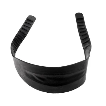 Универсална трайна водолазна маска каишка комфорт черна гума замяна аксесоари за гмуркане с шнорхел плуване водни спортове