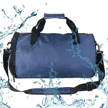 Фитнес чанти за мъже Фитнес чанта за пътуване Чанта за тренировка с мокро отделение Многофункционална водоустойчива малка чанта за фитнес за бизнес